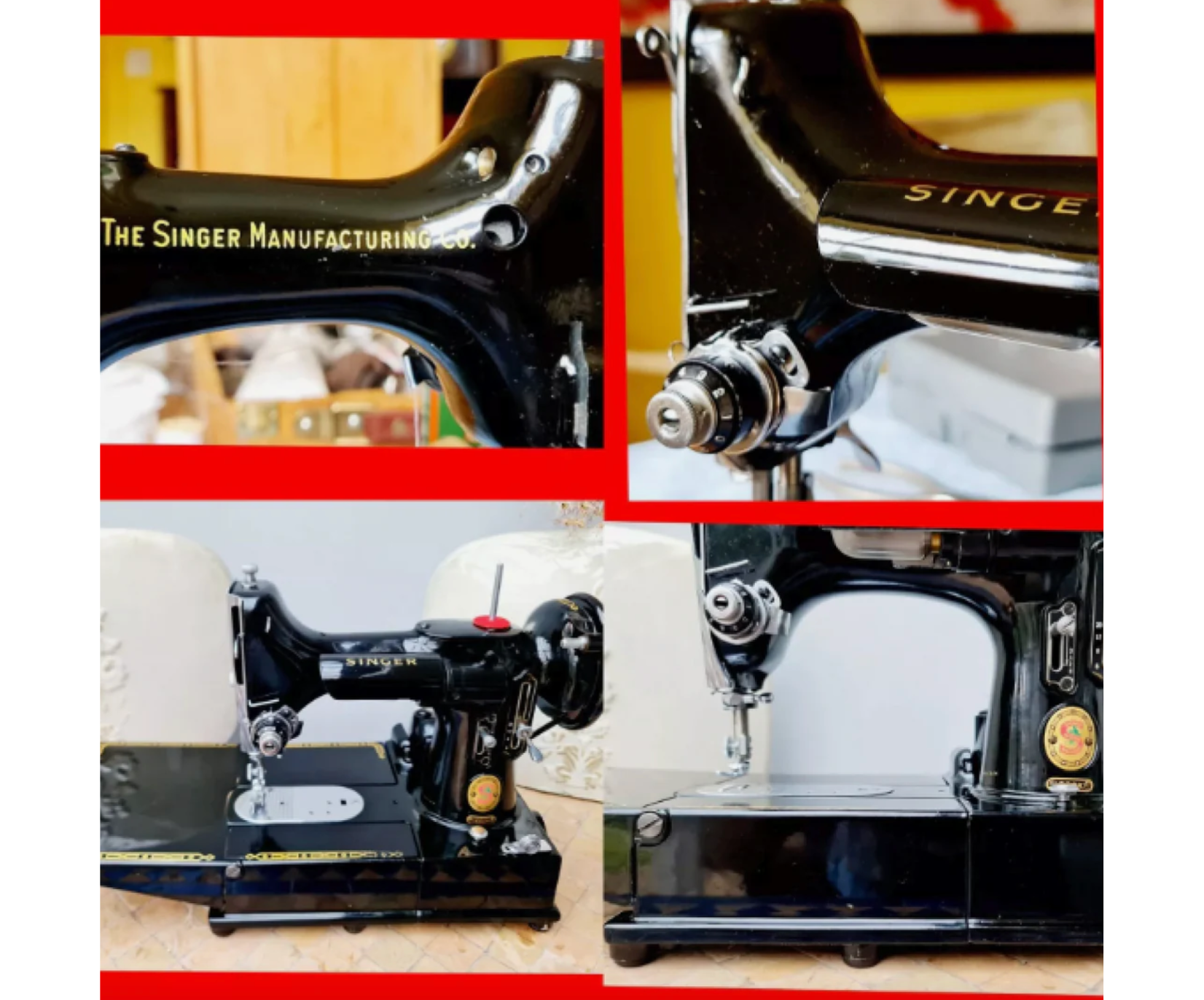 Fully Serviced Singer Featherweight 222K (1959) – Rare Model, Serial #EP759**