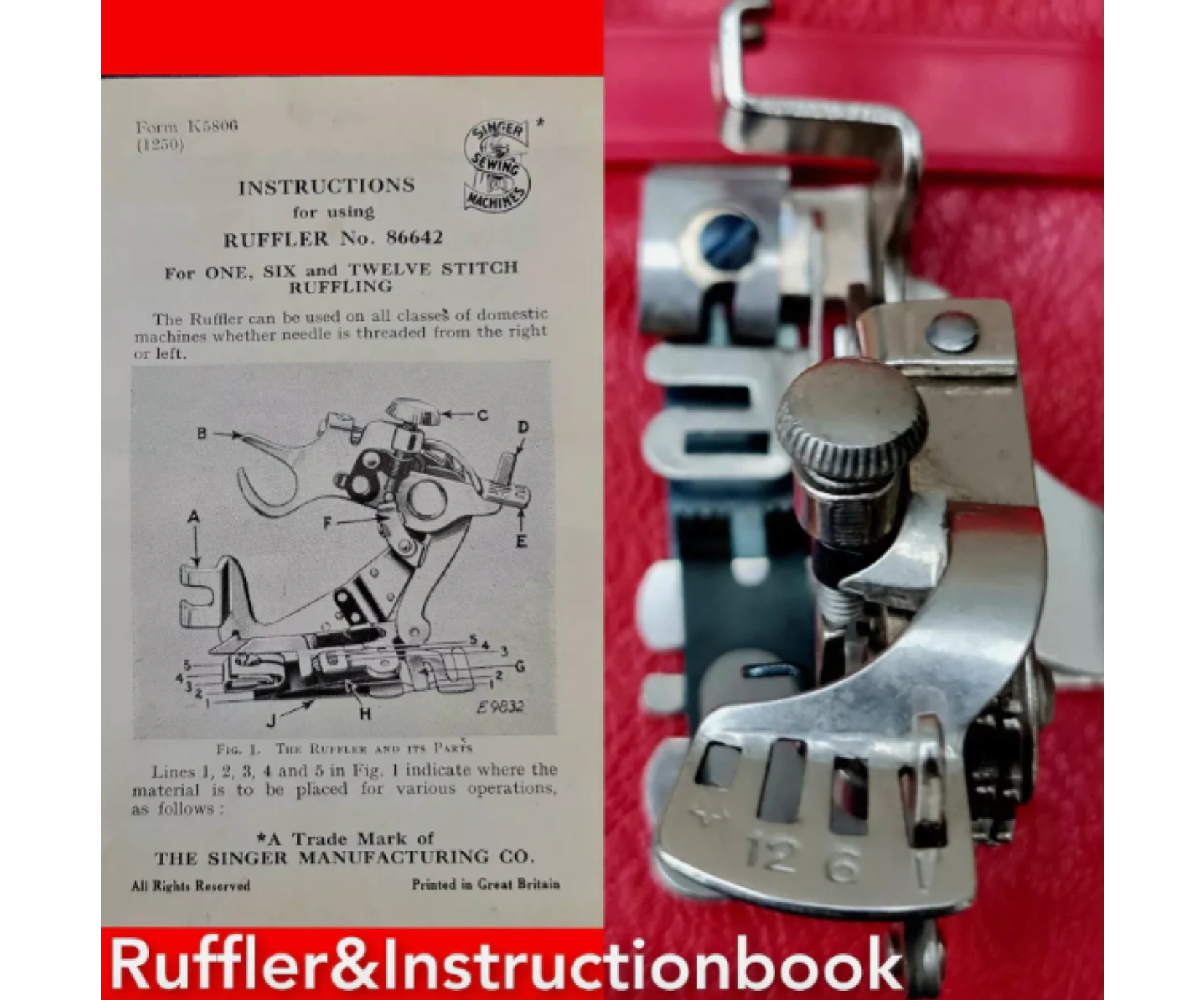 Fully Serviced Singer Featherweight 222K (1959) – Rare Model, Serial #EP759**