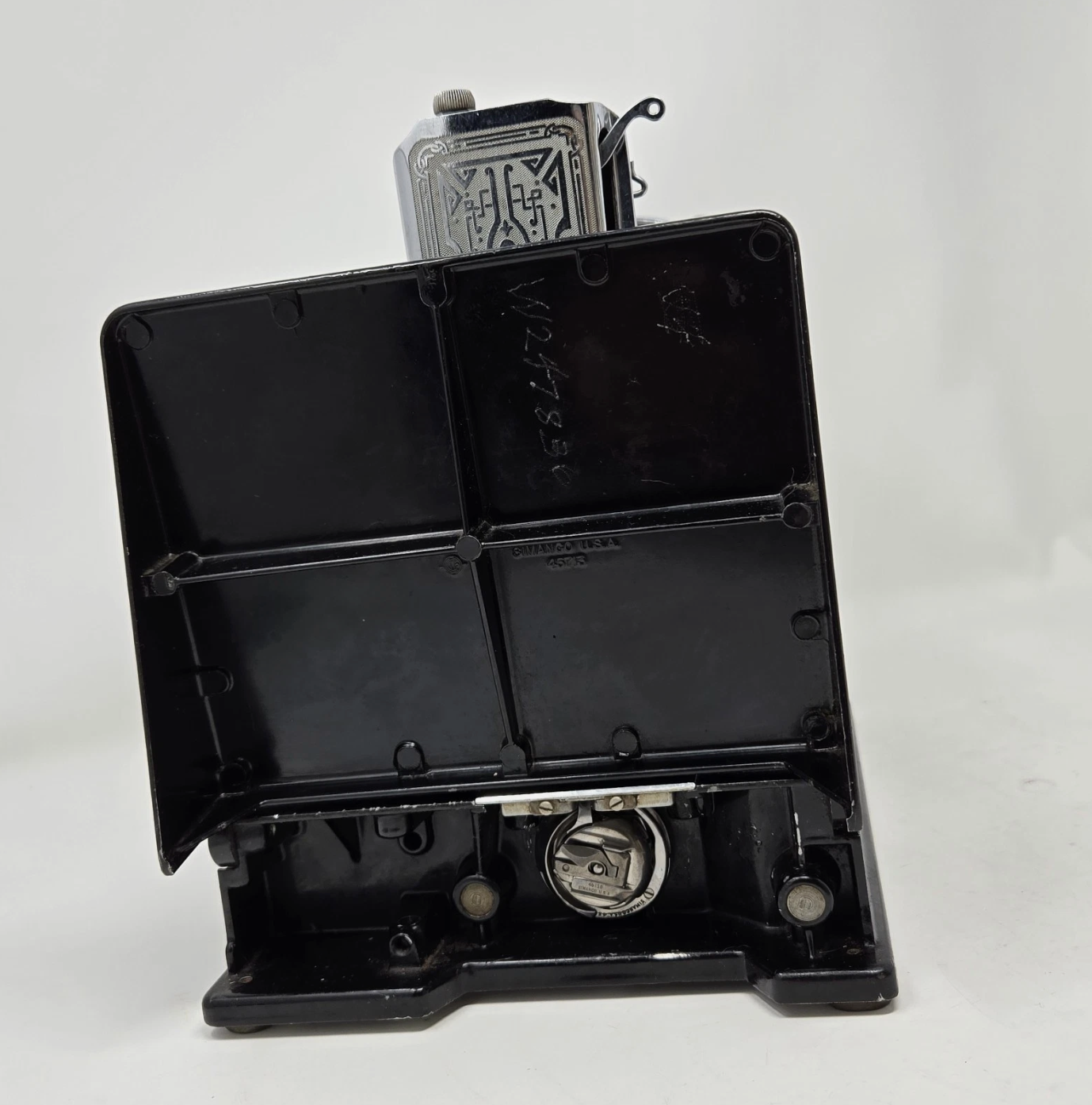 Ultra Rare 1940 Singer Featherweight 221-1 Sewing Machine | Golden Gate Exposition Badge | Original Case & Accessories