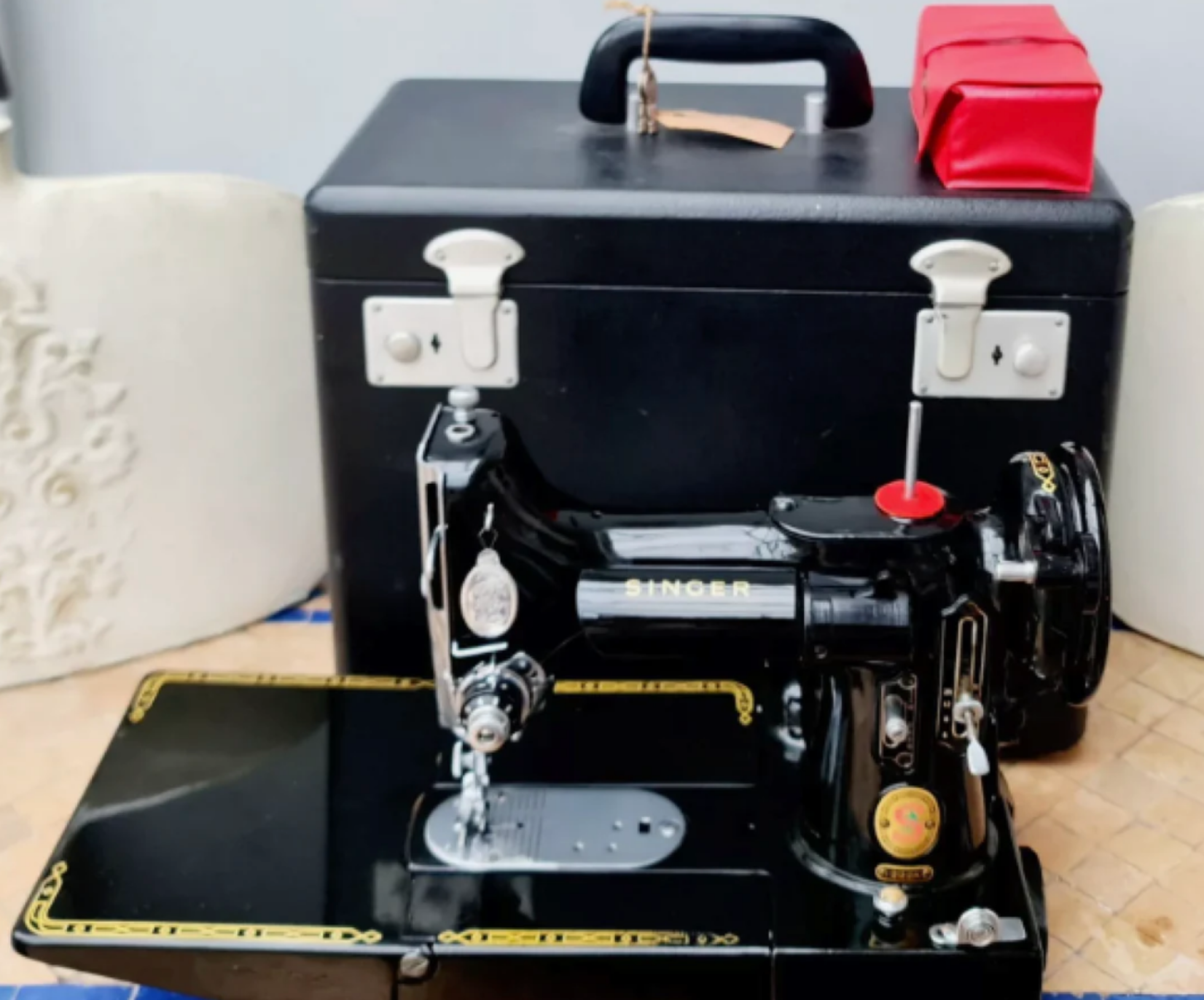 Fully Serviced Singer Featherweight 222K (1959) – Rare Model, Serial #EP759**