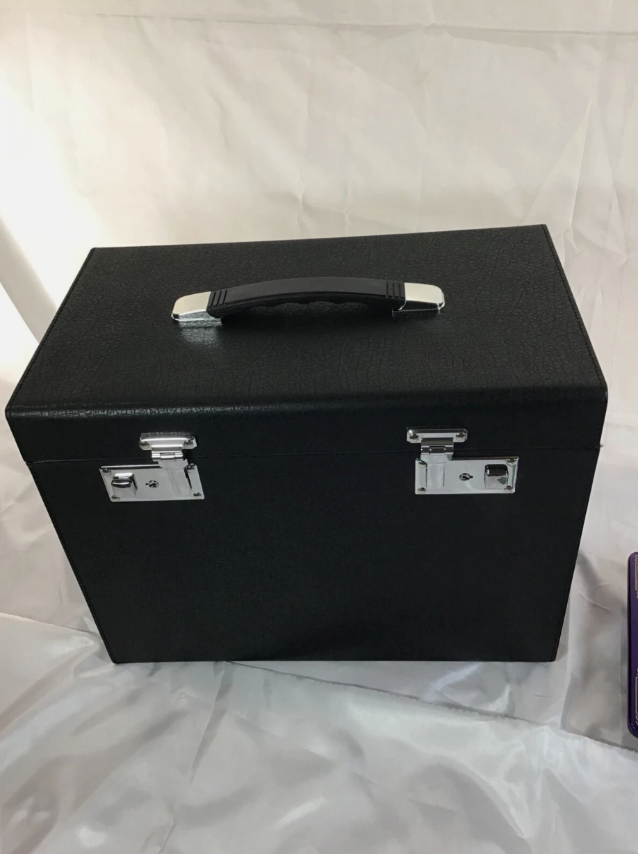 1936 Singer Featherweight 221 Sewing Machine | Powder Coat Finish | AE Series | Purple Passion | Vintage Restored | Collector’s Piece