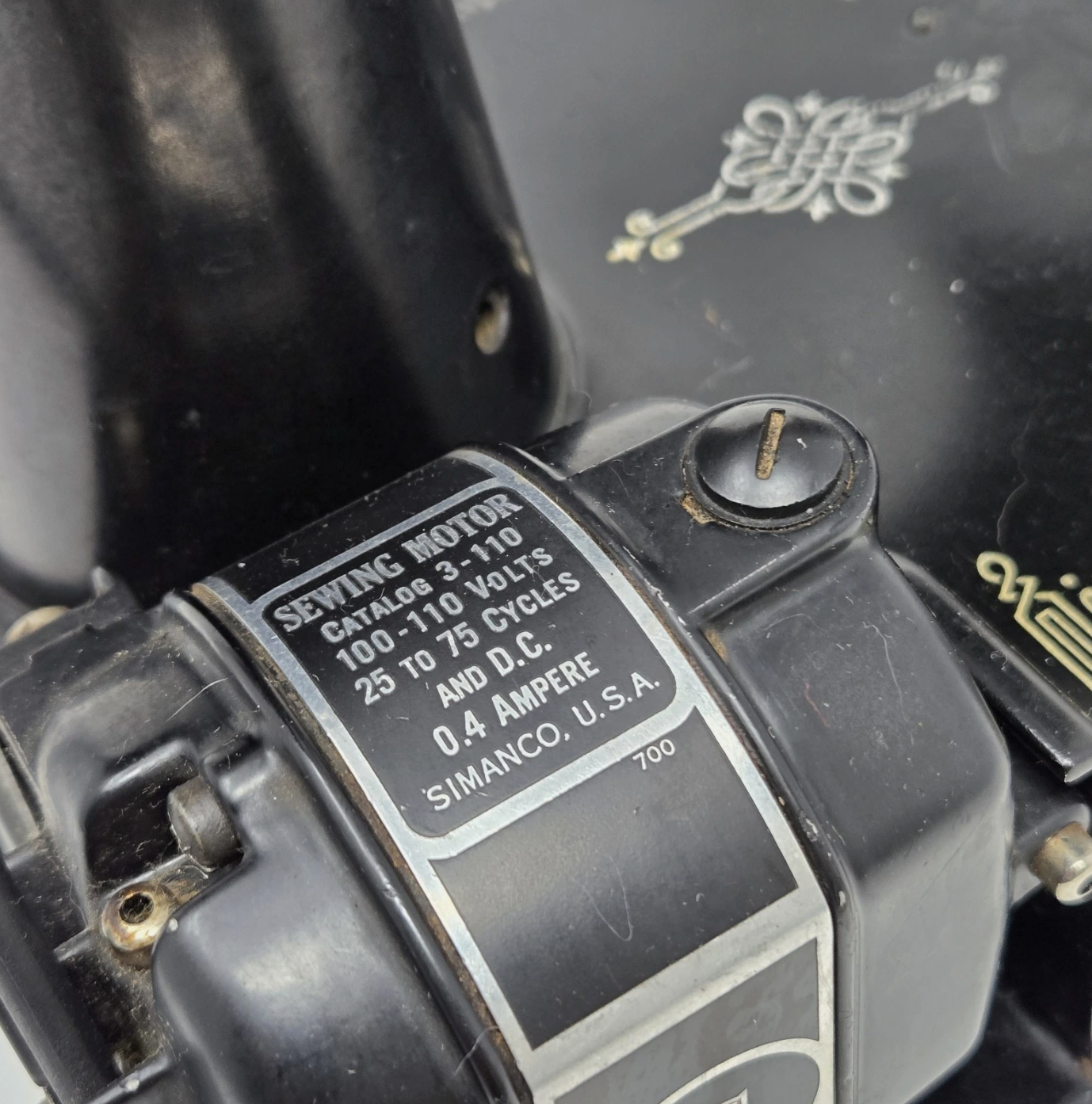 Ultra Rare 1940 Singer Featherweight 221-1 Sewing Machine | Golden Gate Exposition Badge | Original Case & Accessories