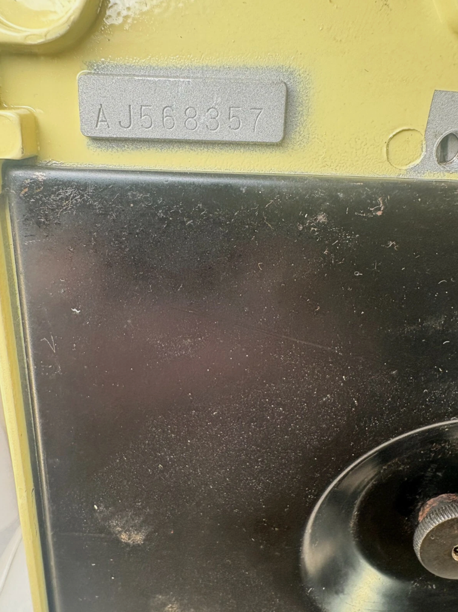 Restored Yellow Singer Featherweight 221 Sewing Machine – Gloss Finish – Quilter Ready – Attachments & Case – AJ568357
