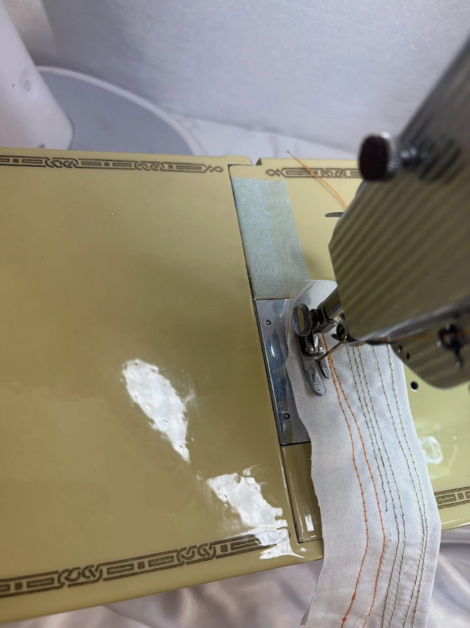 Restored Yellow Singer Featherweight 221 Sewing Machine – Gloss Finish – Quilter Ready – Attachments & Case – AJ568357