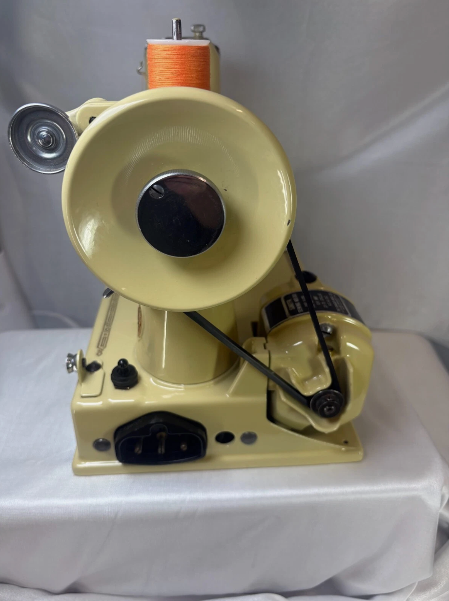 Restored Yellow Singer Featherweight 221 Sewing Machine – Gloss Finish – Quilter Ready – Attachments & Case – AJ568357