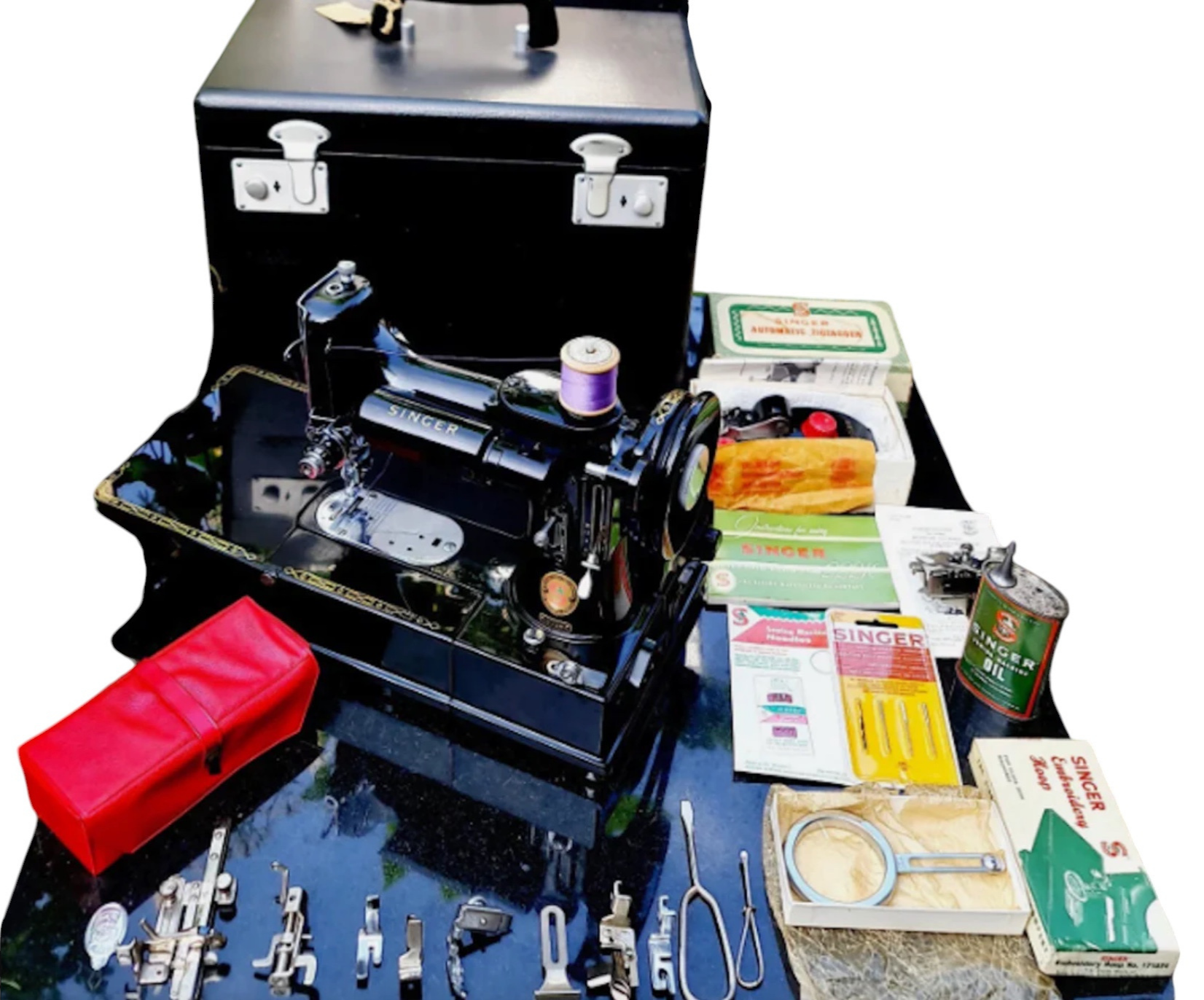 Fully Serviced Singer Featherweight 222K (1959) – Rare Model, Serial #EP759**